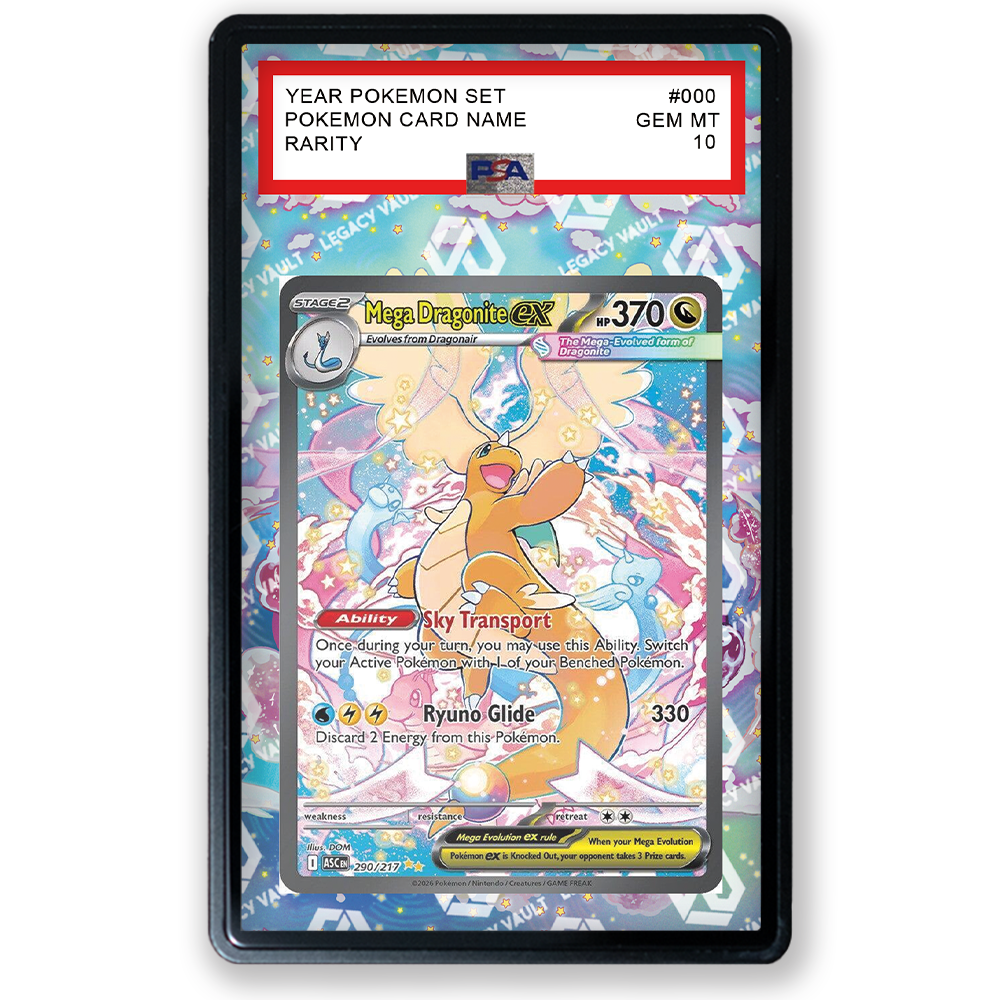Mega Dragonite ex #290 Pokemon Ascended Heroes  /  #246 Pokemon Japanese Mega Dream EX