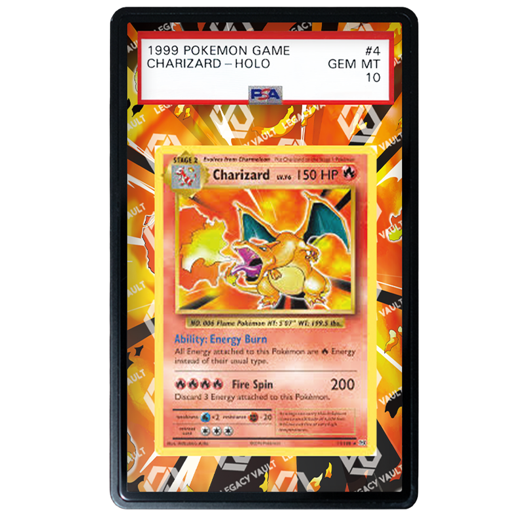 Charizard #4 Pokemon Base Set [Mitsuhiro Arita] Art