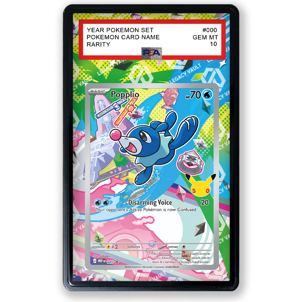 Popplio #45 Pokemon Promo [First Partner] 30th Anniversary Celebrations