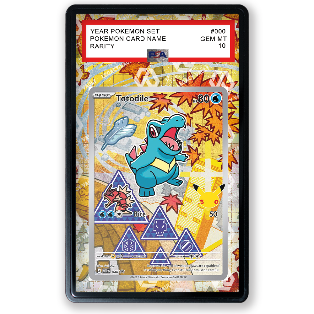 Totodile #48 Pokemon Promo [First Partner] 30th Anniversary Celebrations