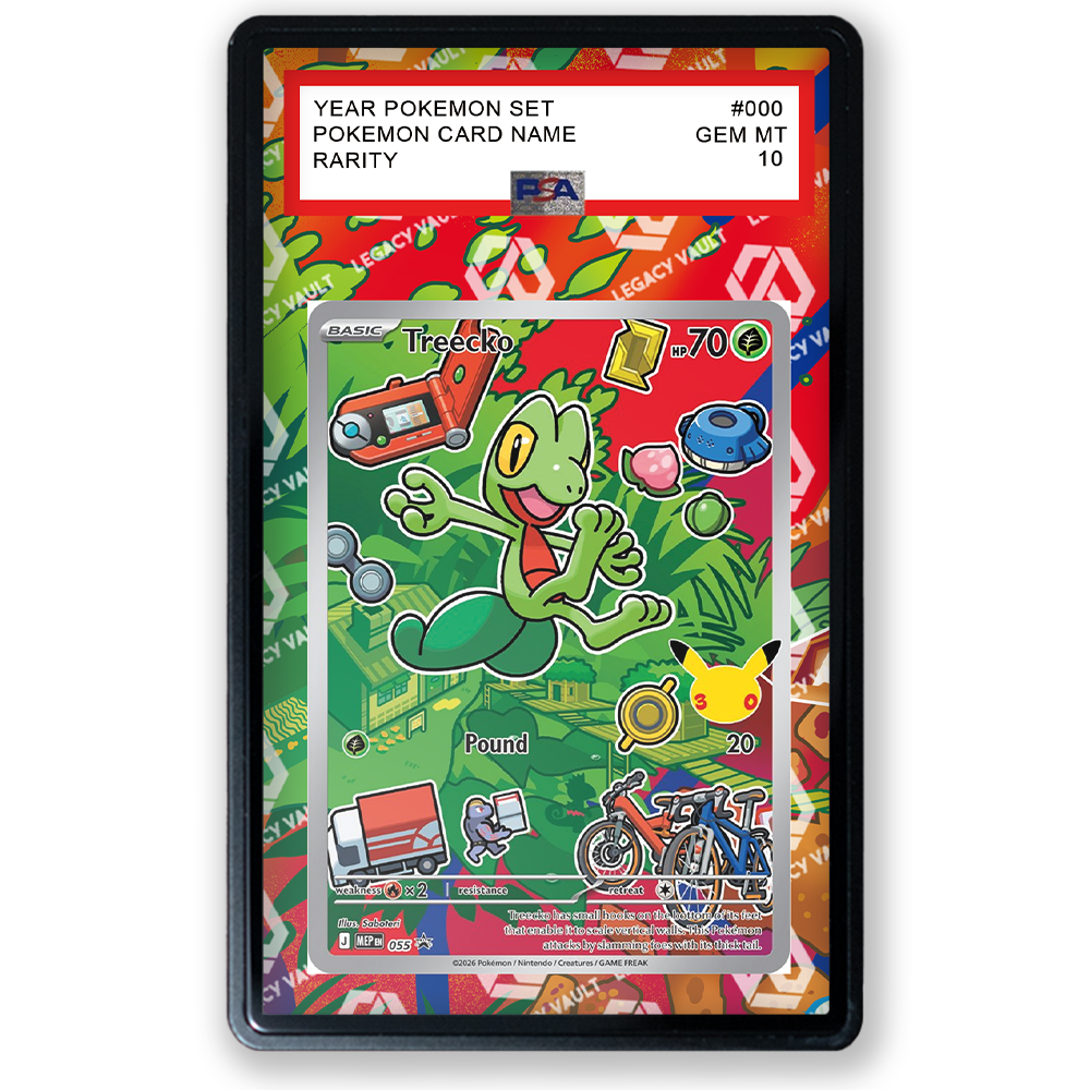 Treecko #55 Pokemon Promo [First Partner] 30th Anniversary Celebrations