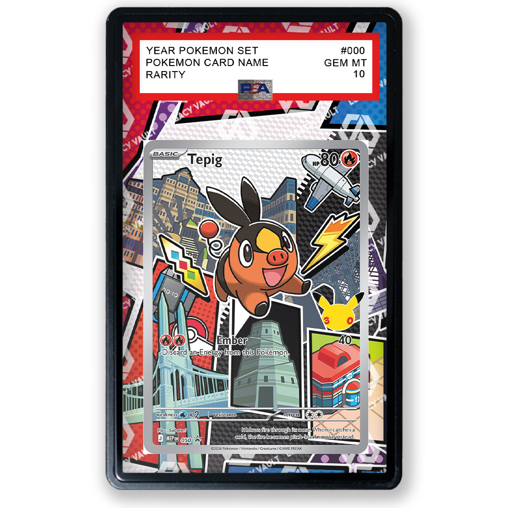 Tepig #50 Pokemon Promo [First Partner] 30th Anniversary Celebrations