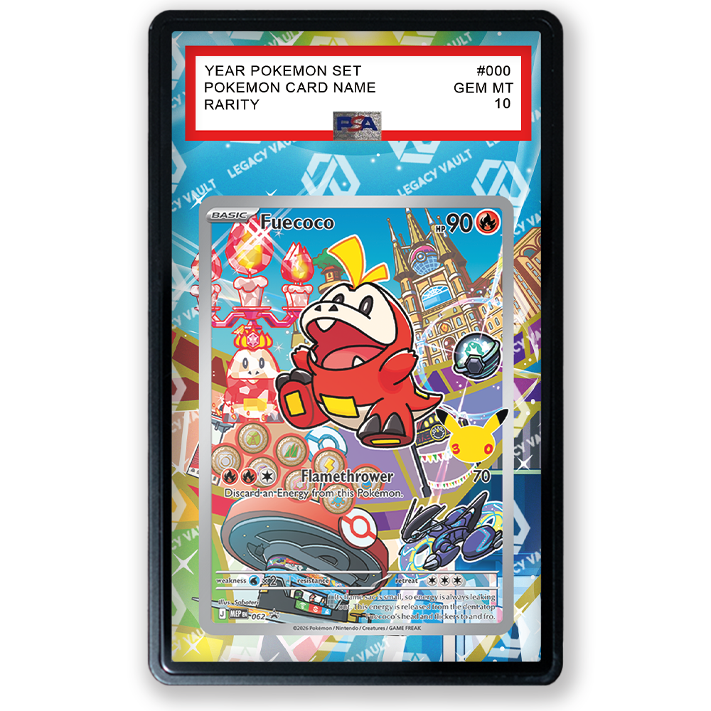 Fuecoco #62 Pokemon Promo [First Partner] 30th Anniversary Celebrations