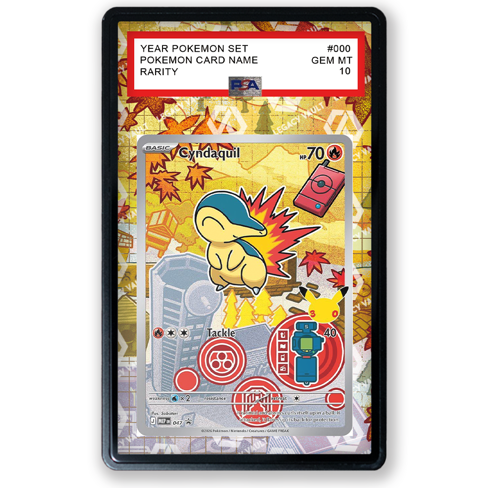 Cyndaquil #47 Pokemon Promo [First Partner] 30th Anniversary Celebrations