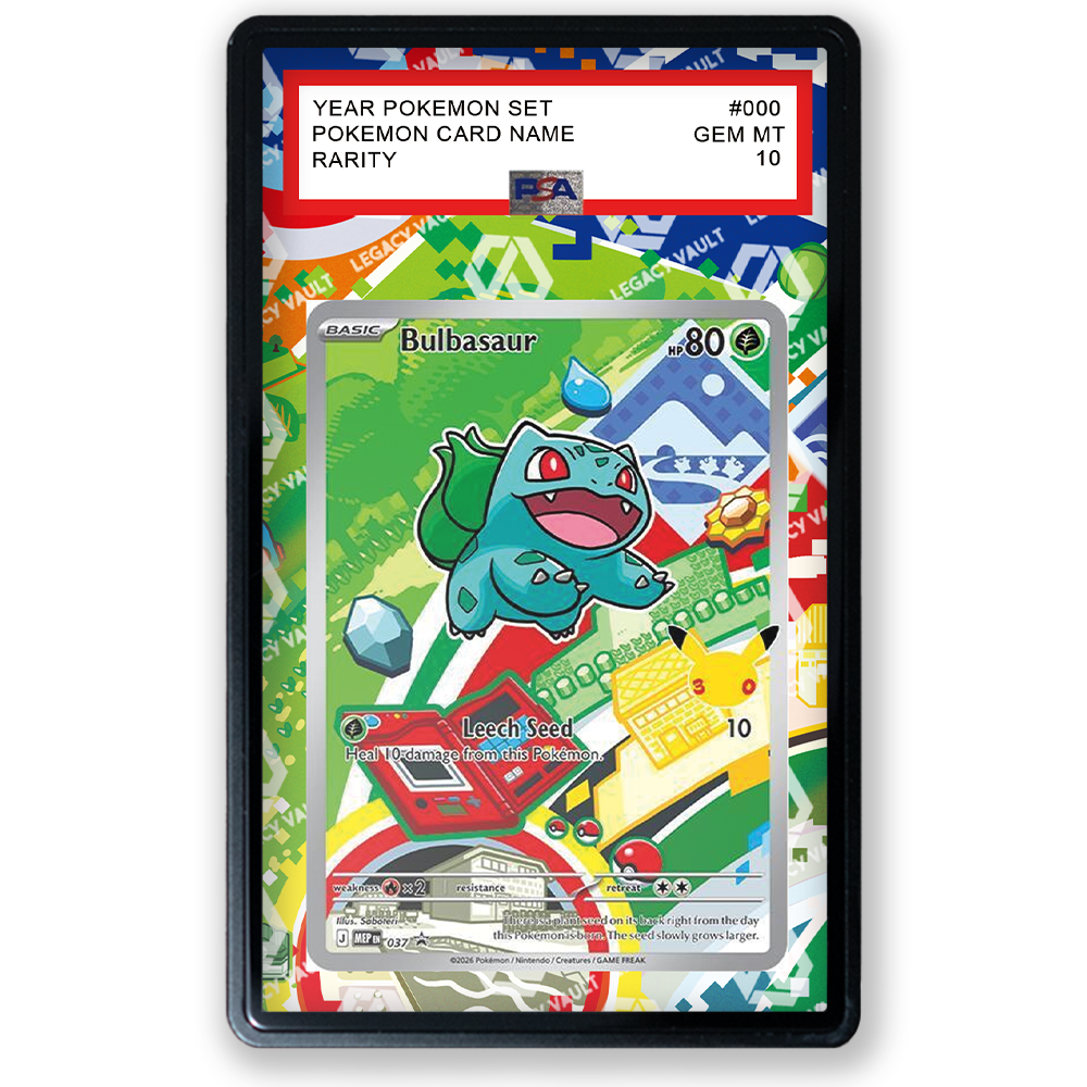 Bulbasaur #37 Pokemon Promo [First Partner] 30th Anniversary Celebrations