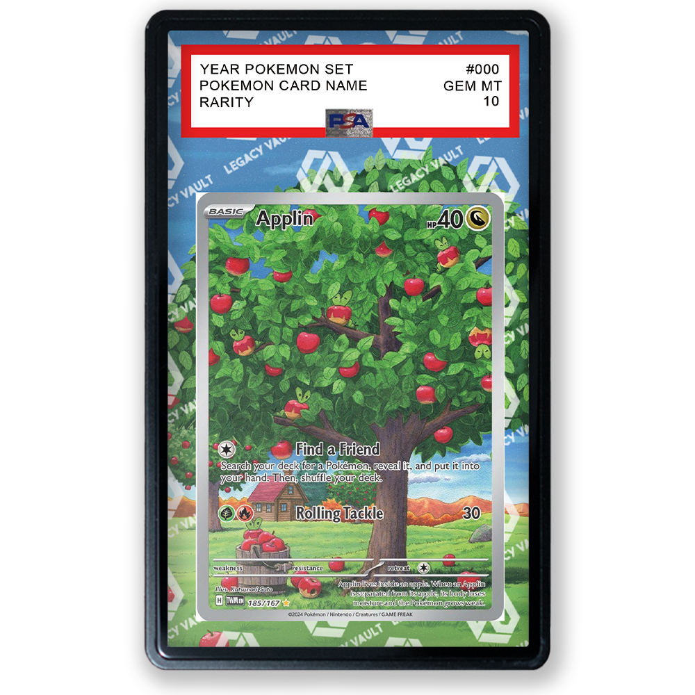 Applin #185 Pokemon Twilight Masquerade / #77 Pokemon Japanese Crimson Haze