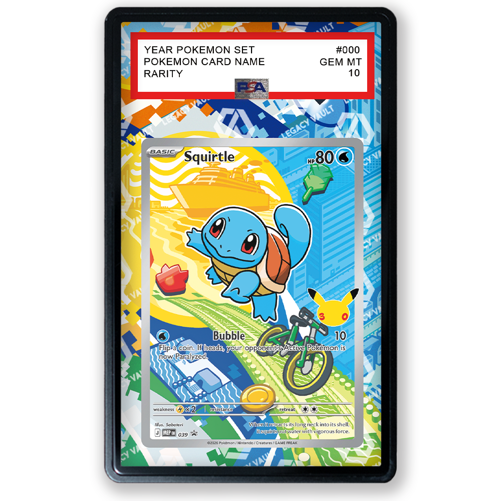 Squirtle #39 Pokemon Promo [First Partner] 30th Anniversary Celebrations