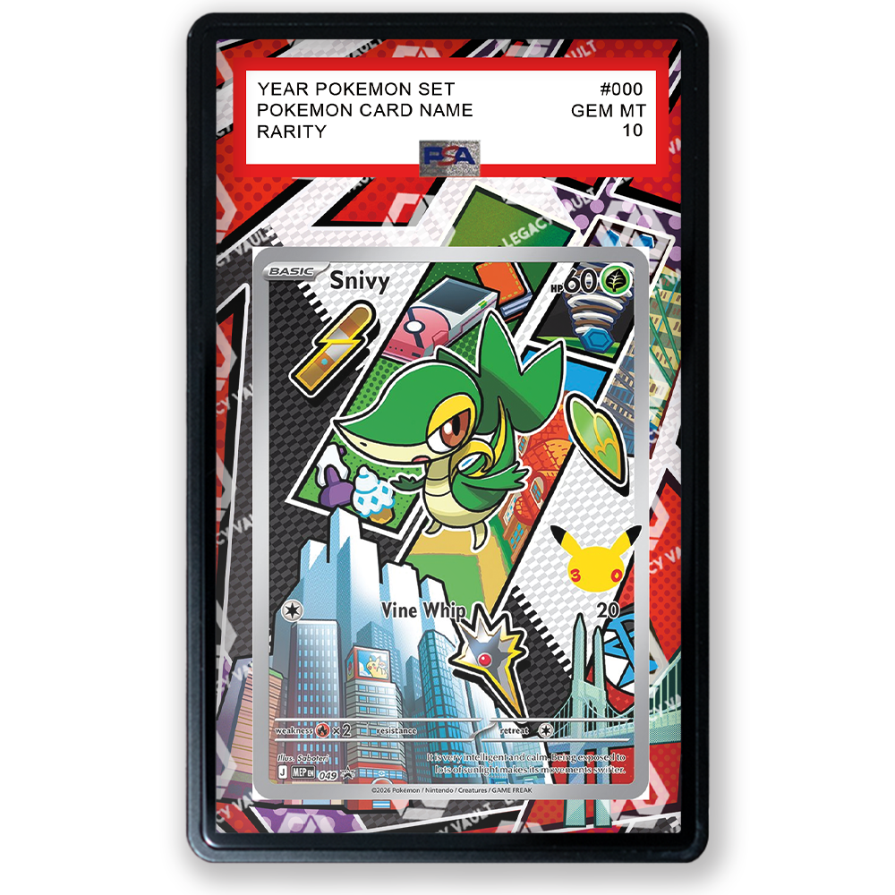 Snivy #49 Pokemon Promo [First Partner] 30th Anniversary Celebrations