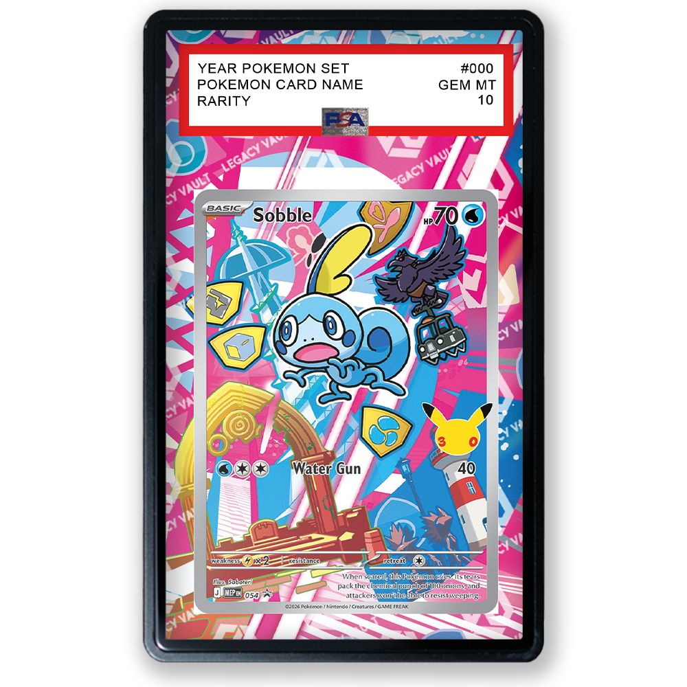 Sobble #54 Pokemon Promo [First Partner] 30th Anniversary Celebrations