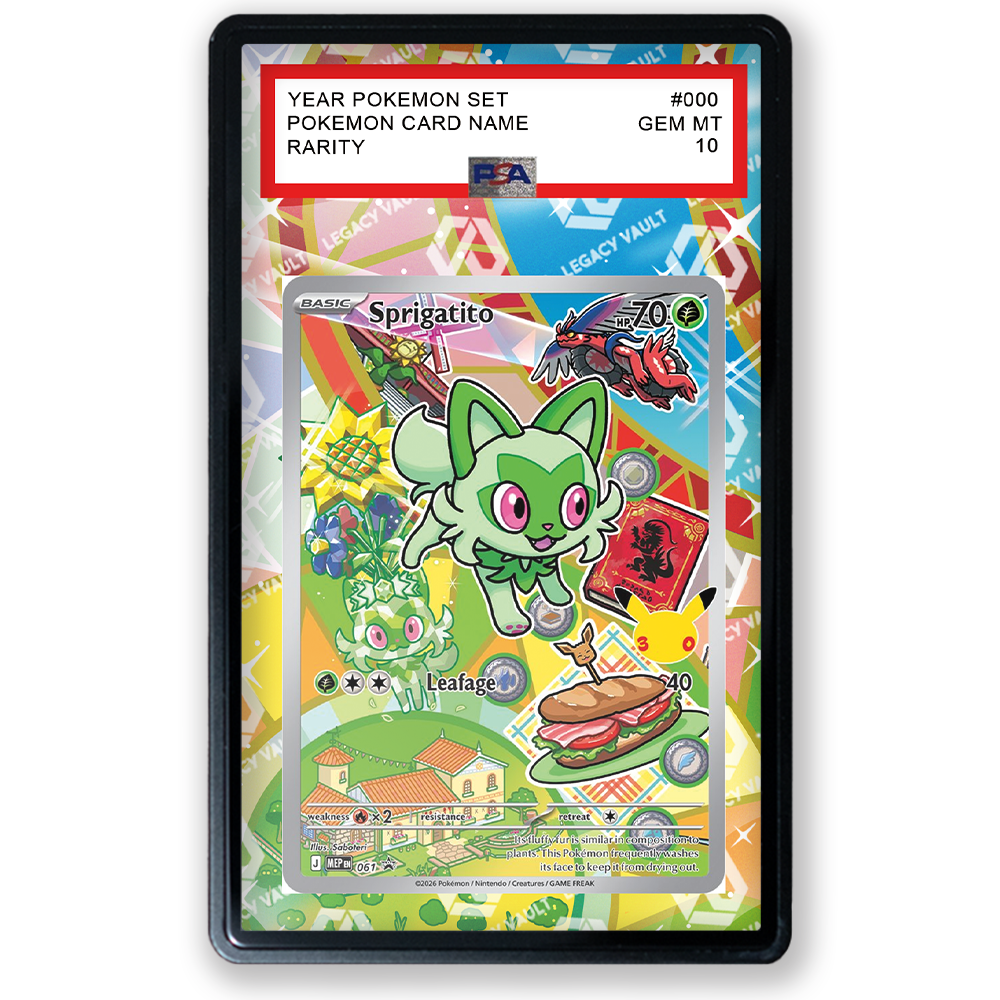 Sprigatito #61 Pokemon Promo [First Partner] 30th Anniversary Celebrations