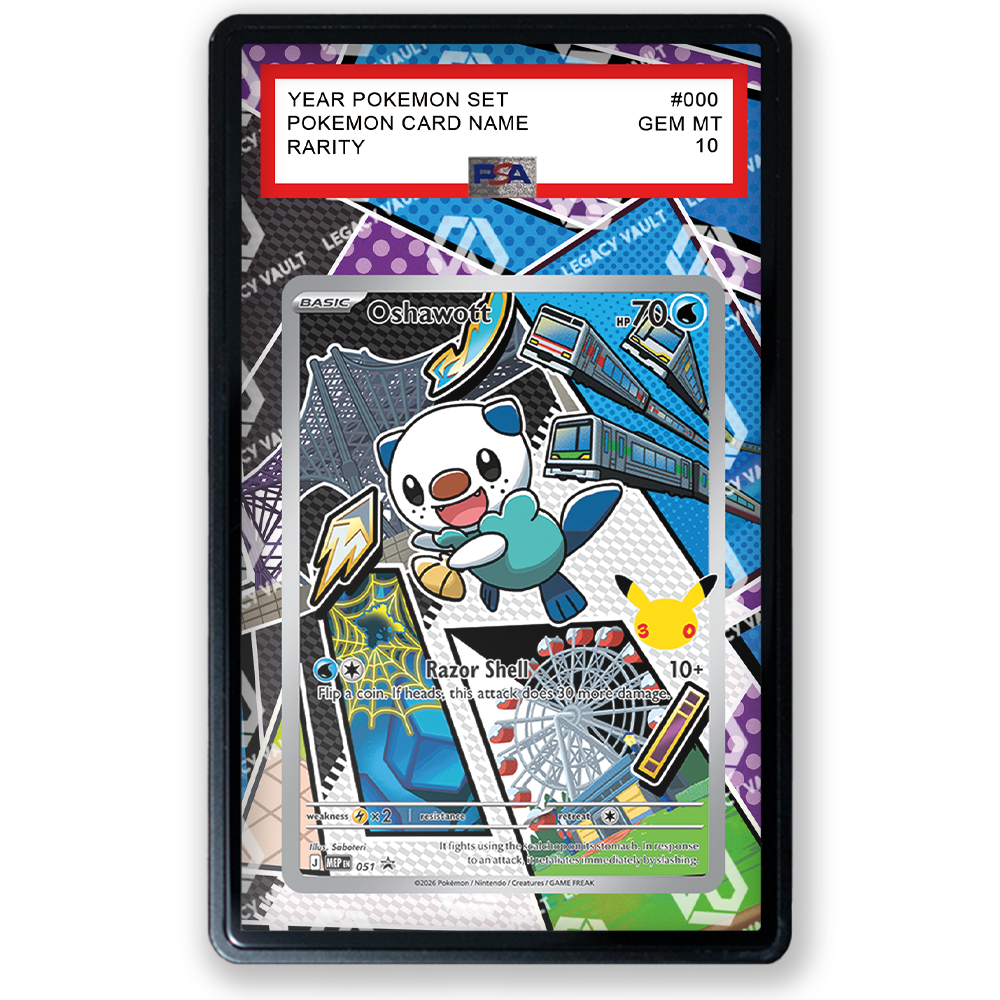 Oshawott #51 Pokemon Promo [First Partner] 30th Anniversary Celebrations