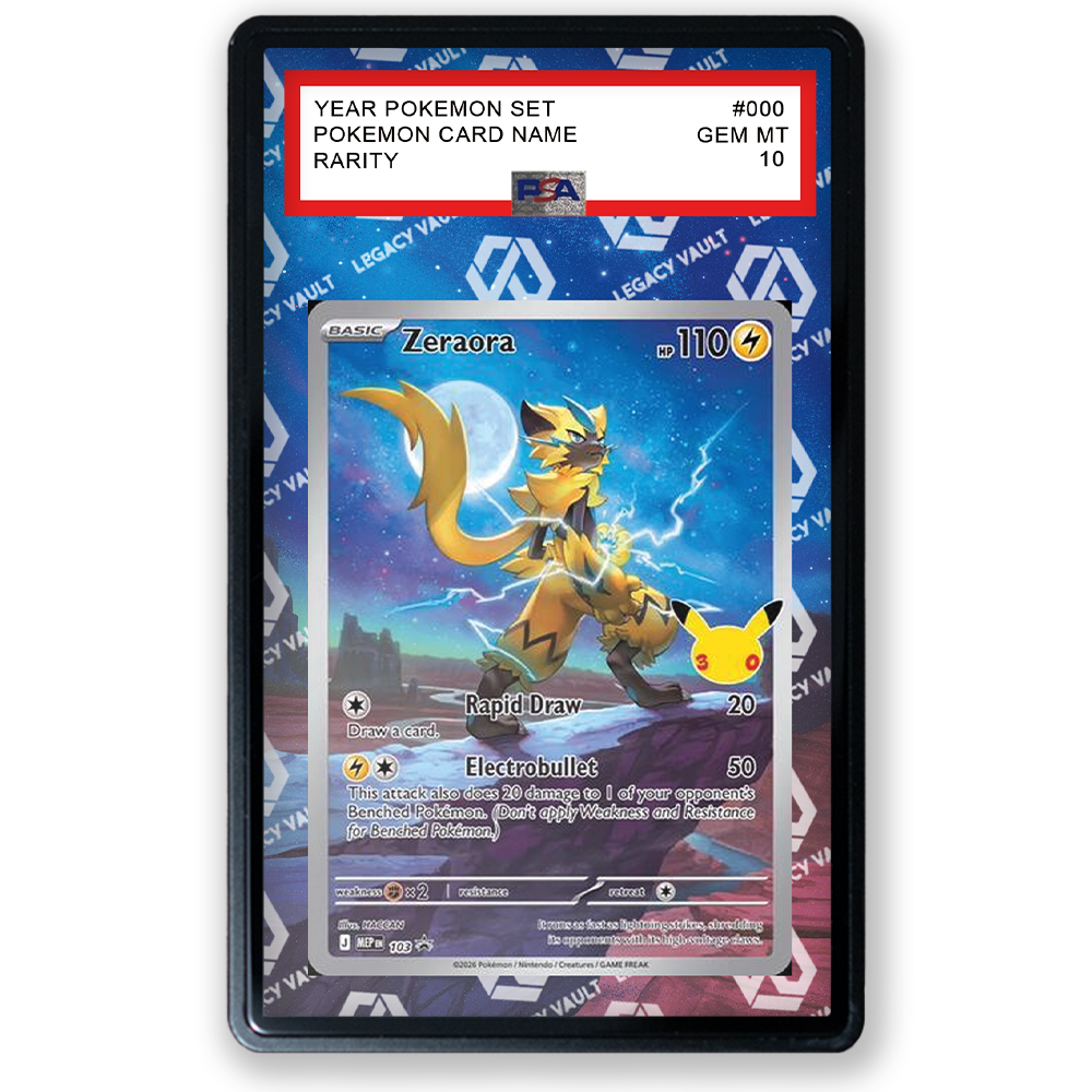 Zeraora #103 Promo Pokemon 30th Celebration