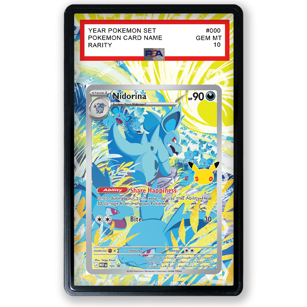 Nidorina #101 ETB Promo Pokemon 30th Celebration