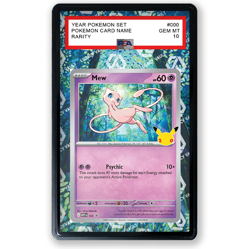 Mew #105 Promo Pokemon 30th Celebration