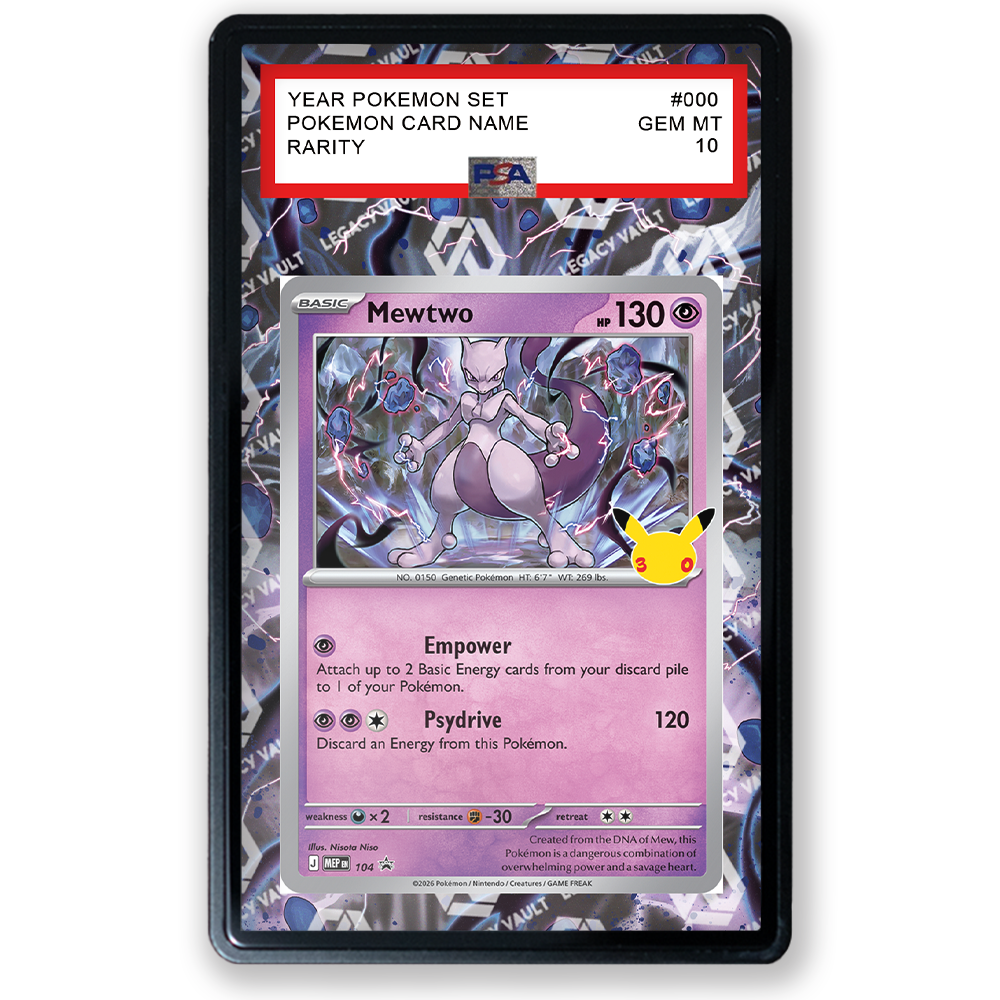 Mewtwo #104 Promo Pokemon 30th Celebration