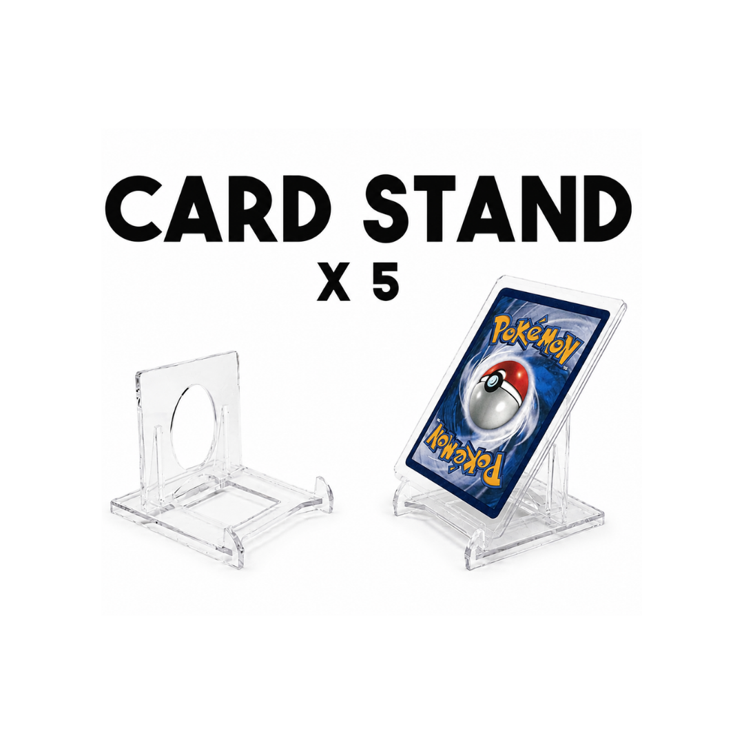 Acrylic Card Stand (x5)